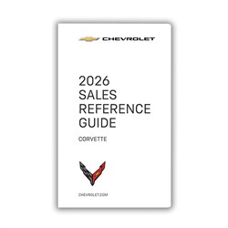 2026 Chevrolet Car Corvette Sales Reference Guide